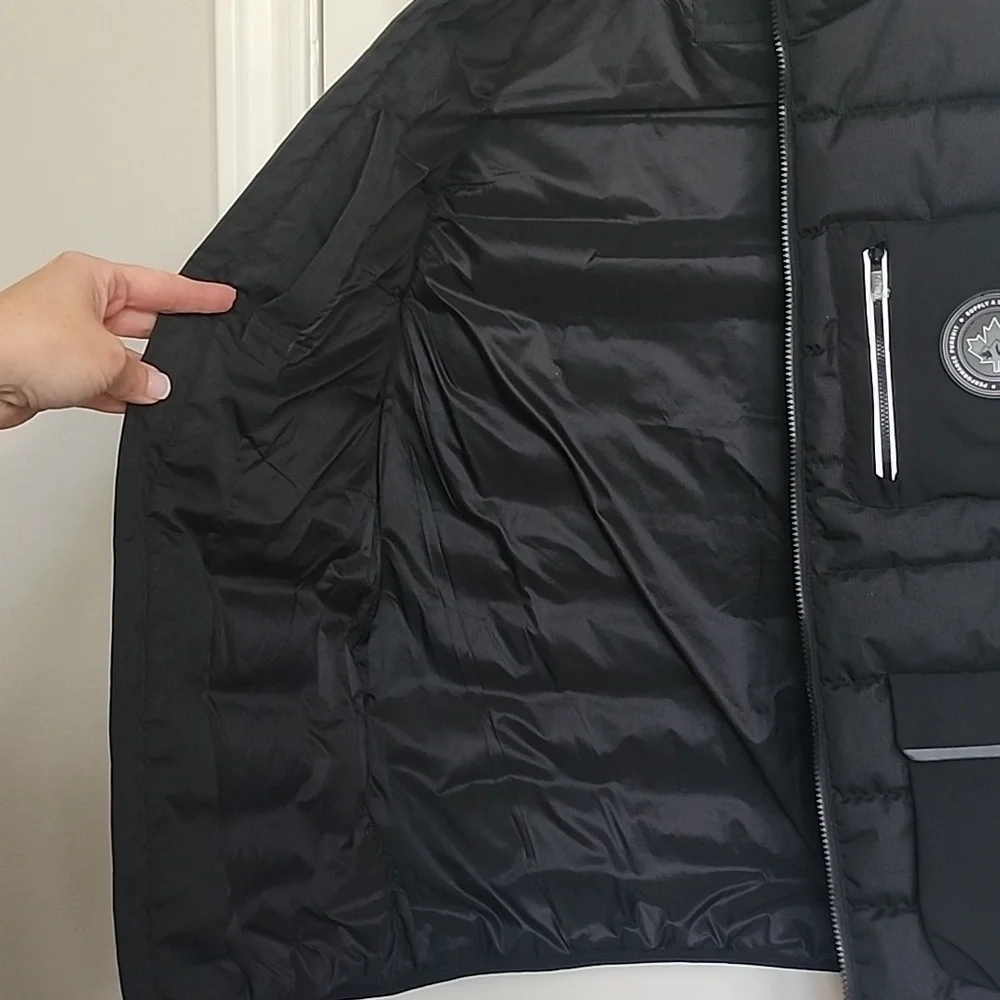 NWOT Supply & Demand Men's Puffer Vest Black Size Medium​​​